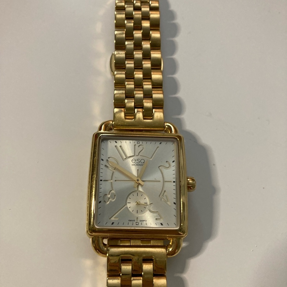 Gold ESQ Movado Watch